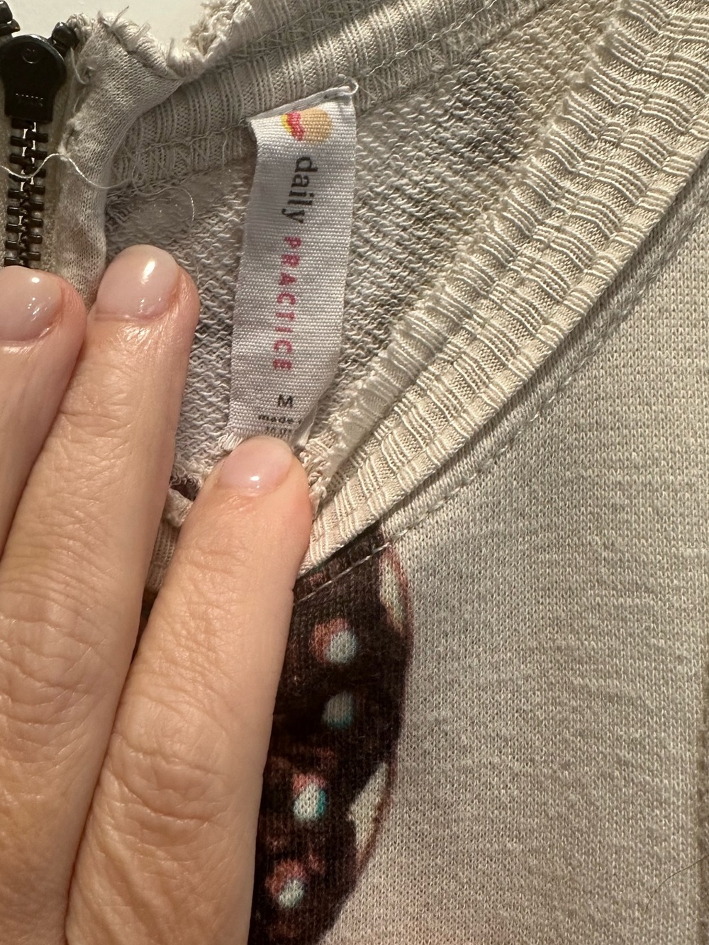 Anthropologie Daily Practice Plattsburgh Sleeveless Jumpsuit. Ivory Butterfly. M - Picture 8 of 8